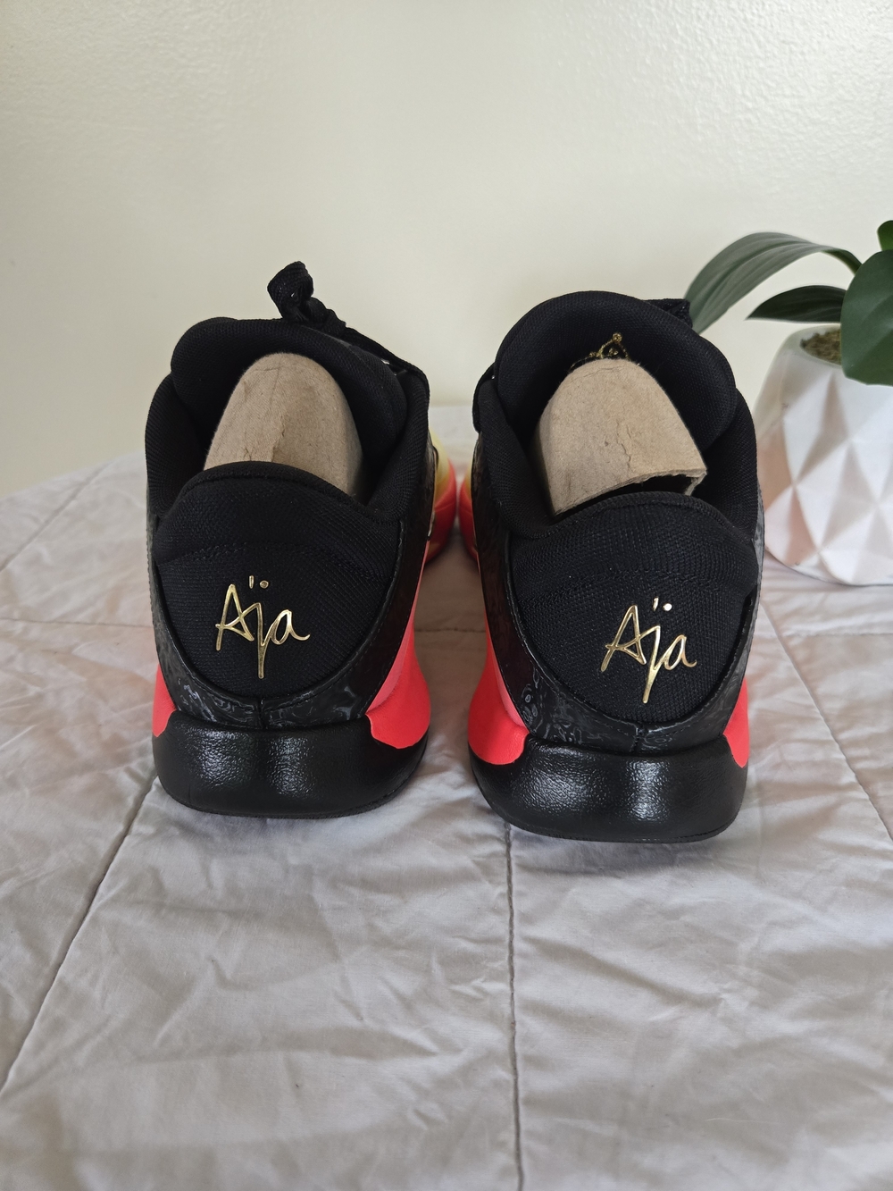 Nike A One A'JA Wilson Basketball Shoes Size 10 - Picture 3 of 7
